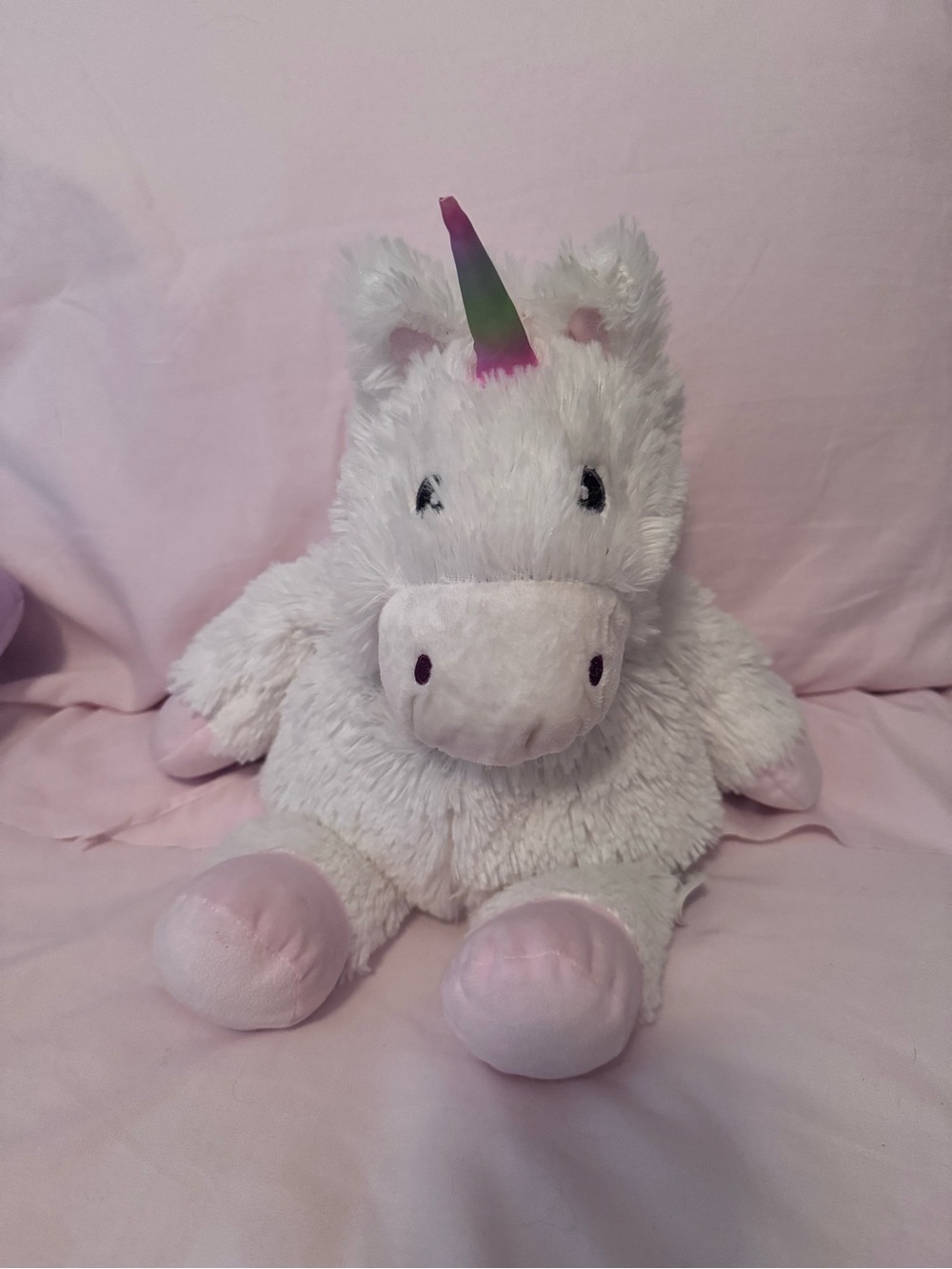 Warmies Unicorn- Plush Stuffed Animal Microwavable Lavender Scented Plush